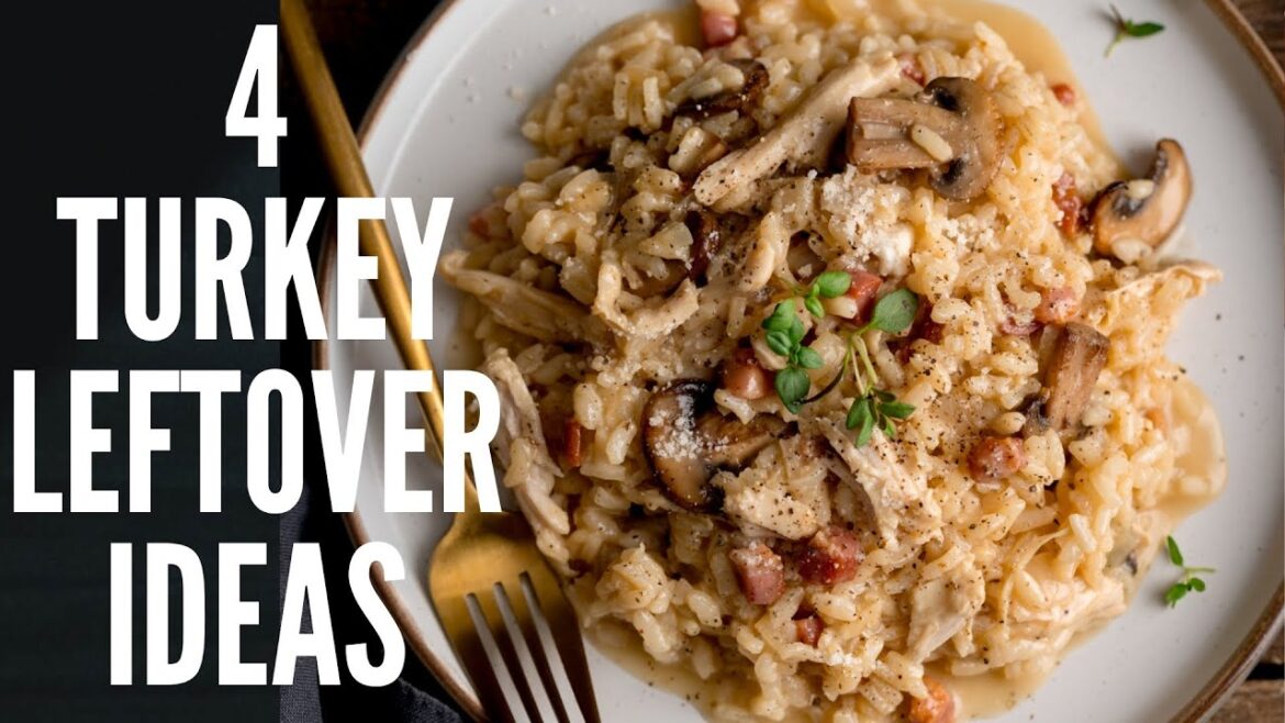 4 of my FAVOURITE Leftover Turkey Ideas! 4 of my FAVOURITE Leftover Turkey Ideas!