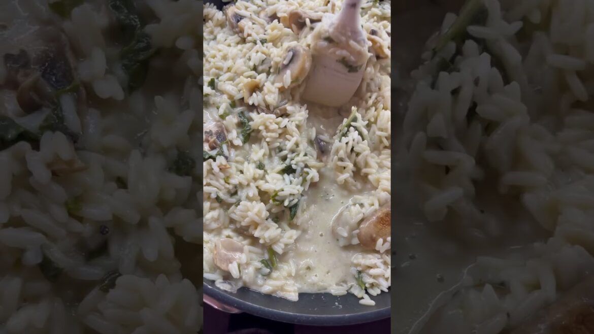 Mushroom Risotto perfect Comfort Italian food.#shorts.#risottorecipe.#food. Mushroom Risotto perfect Comfort Italian food.#shorts.#risottorecipe.#food.