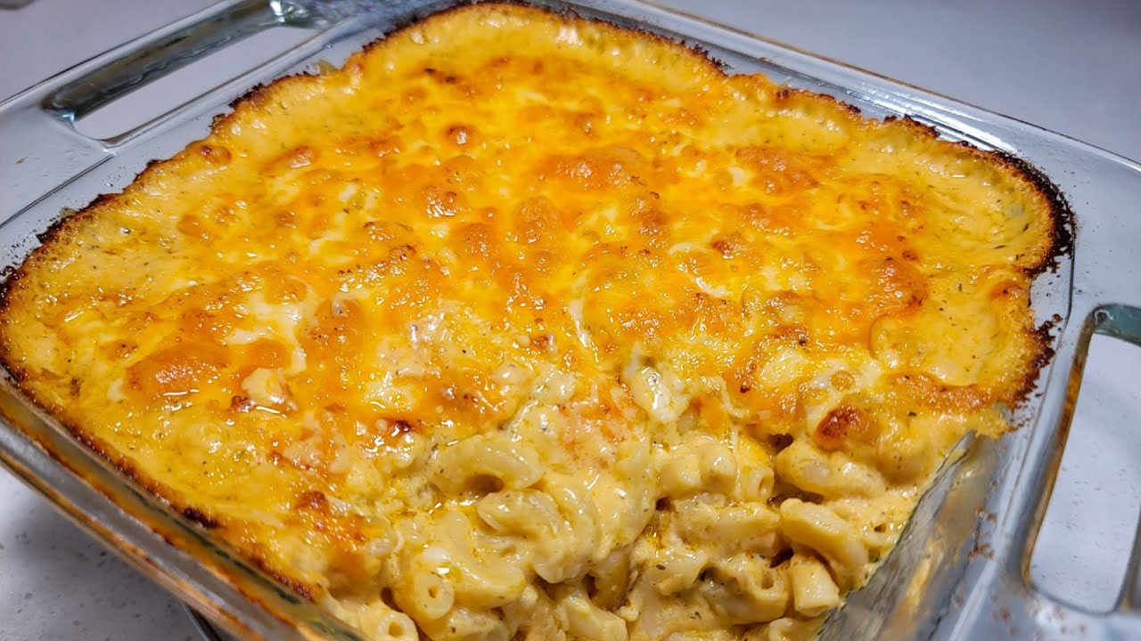 Excellent Baked Mac & Cheese recipe No eggs No Roux Dining and Cooking