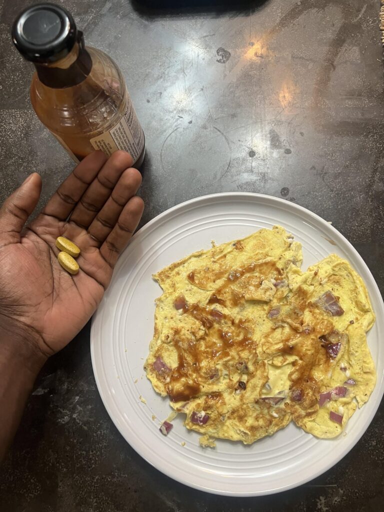 Full day of eating 150 grams protein/ 50 grams of fat/ 1223 calories