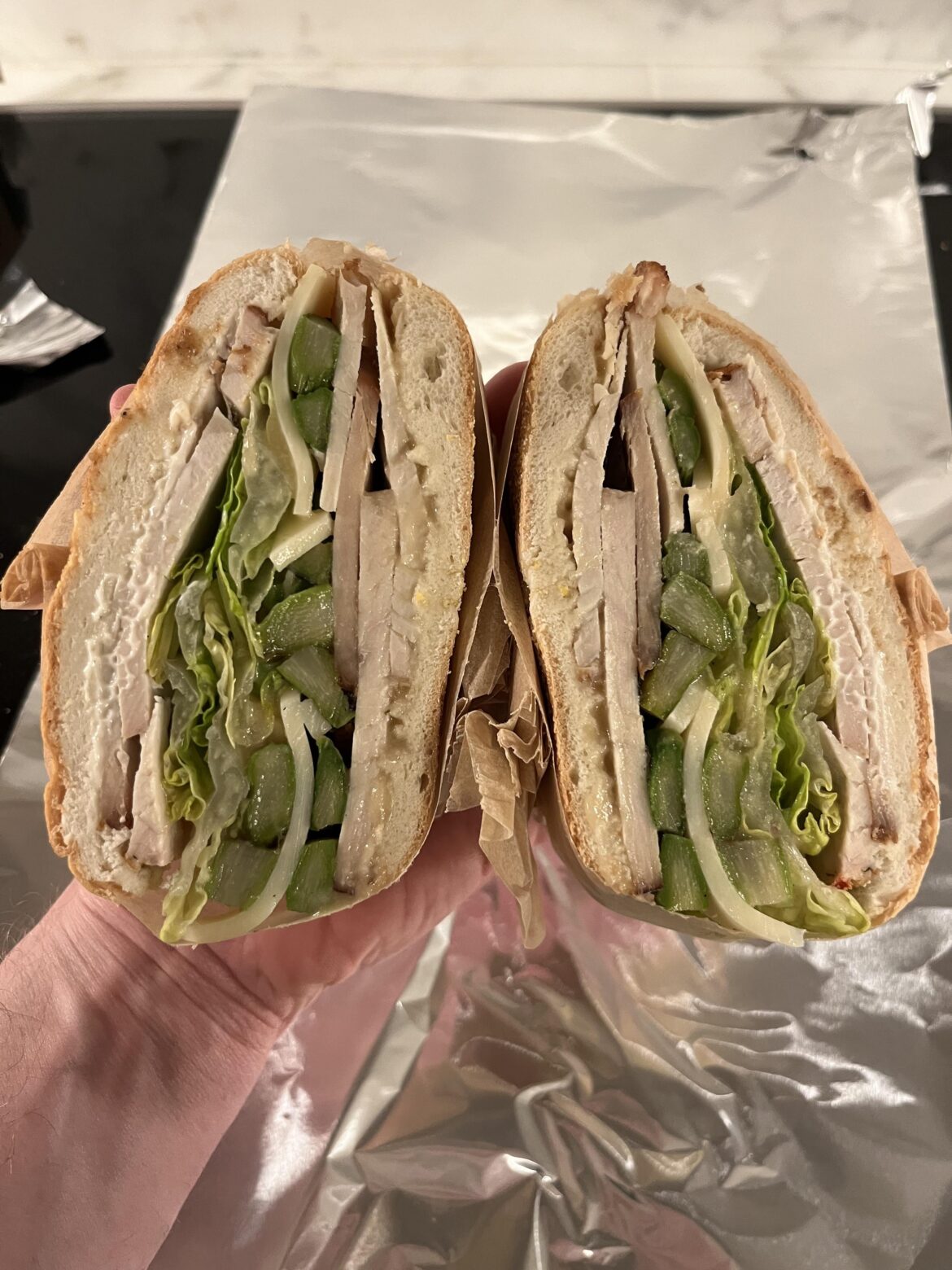 Post Christmas lunch Samuel