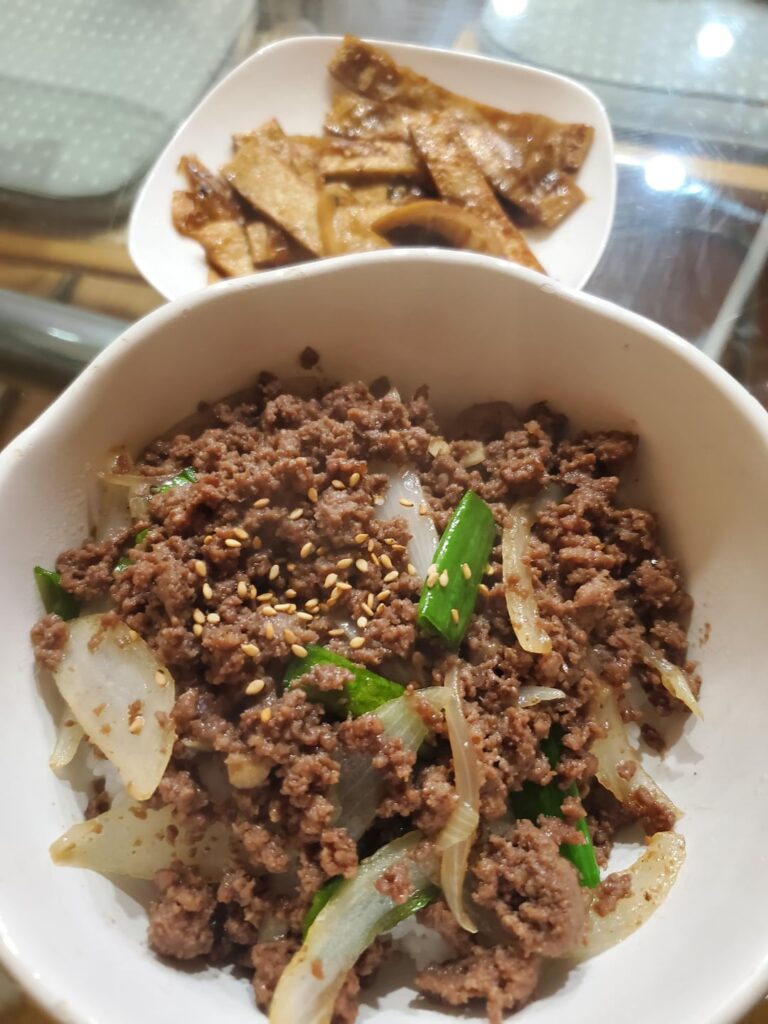 Bulgogi bowl & Doenjang jjigae