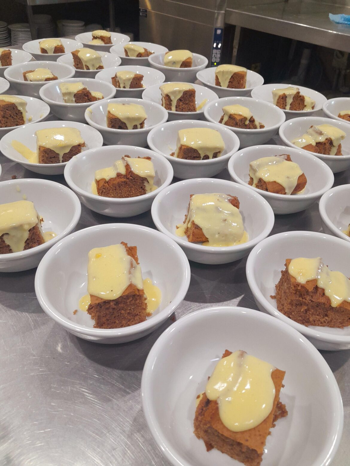 Just finished my first week working as a solo cook in a nursing home. Starting to get the hang of preparing a bunch of meals all together.