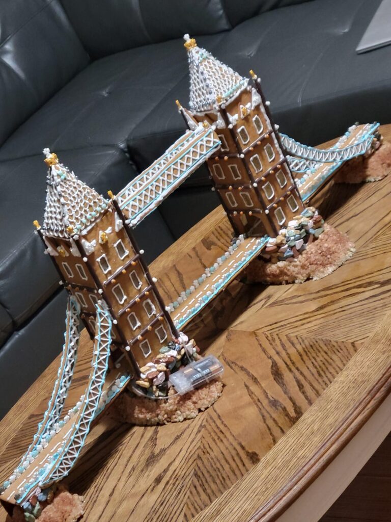 Gingerbread Tower Bridge