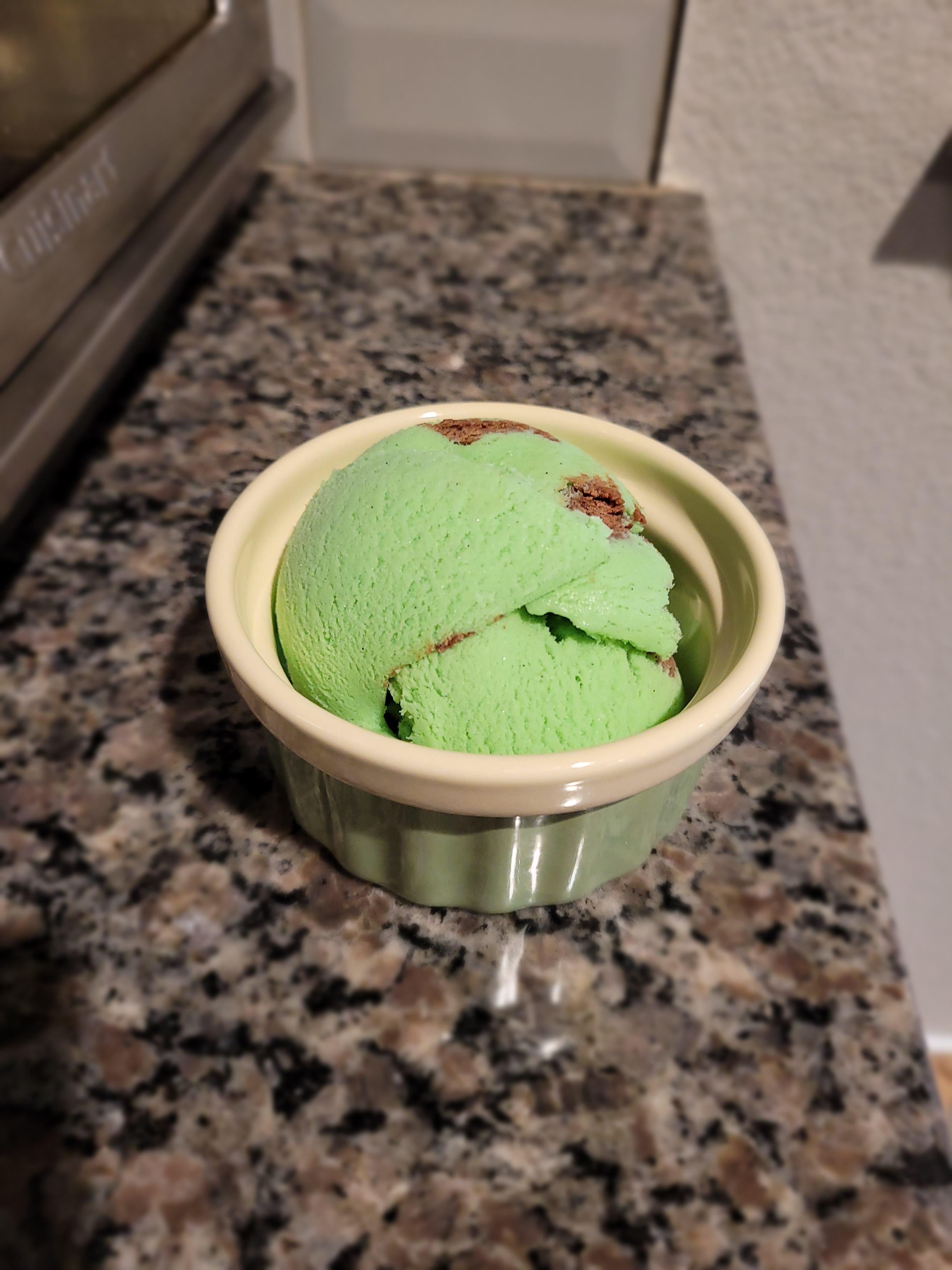 Holiday Brownie Ice Cream Dining and Cooking