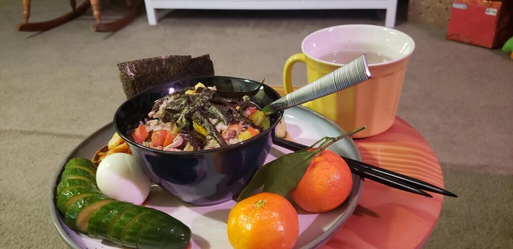 oi muchim and dak juk at home