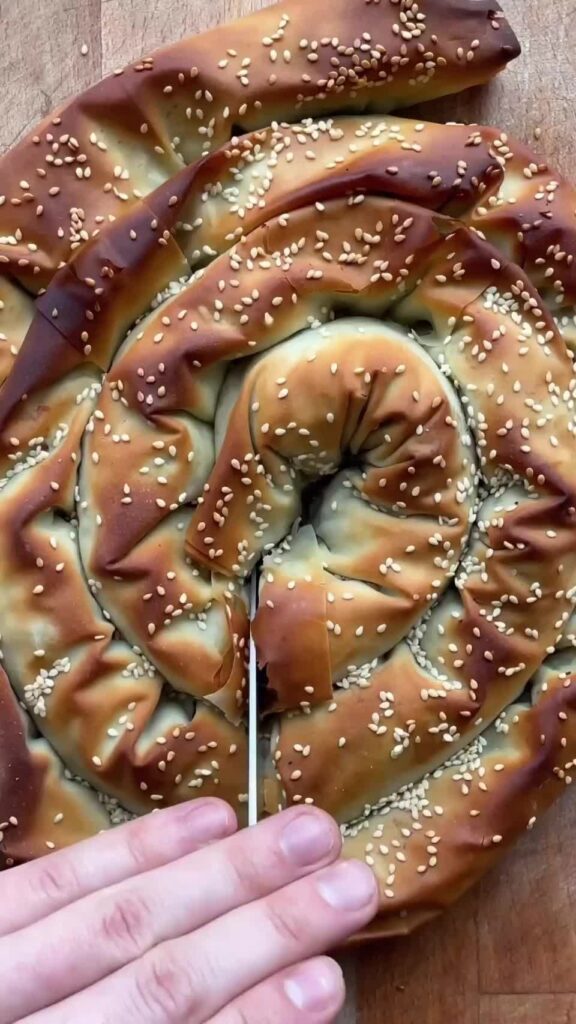 Mushroom & Chestnut Filo Swirl