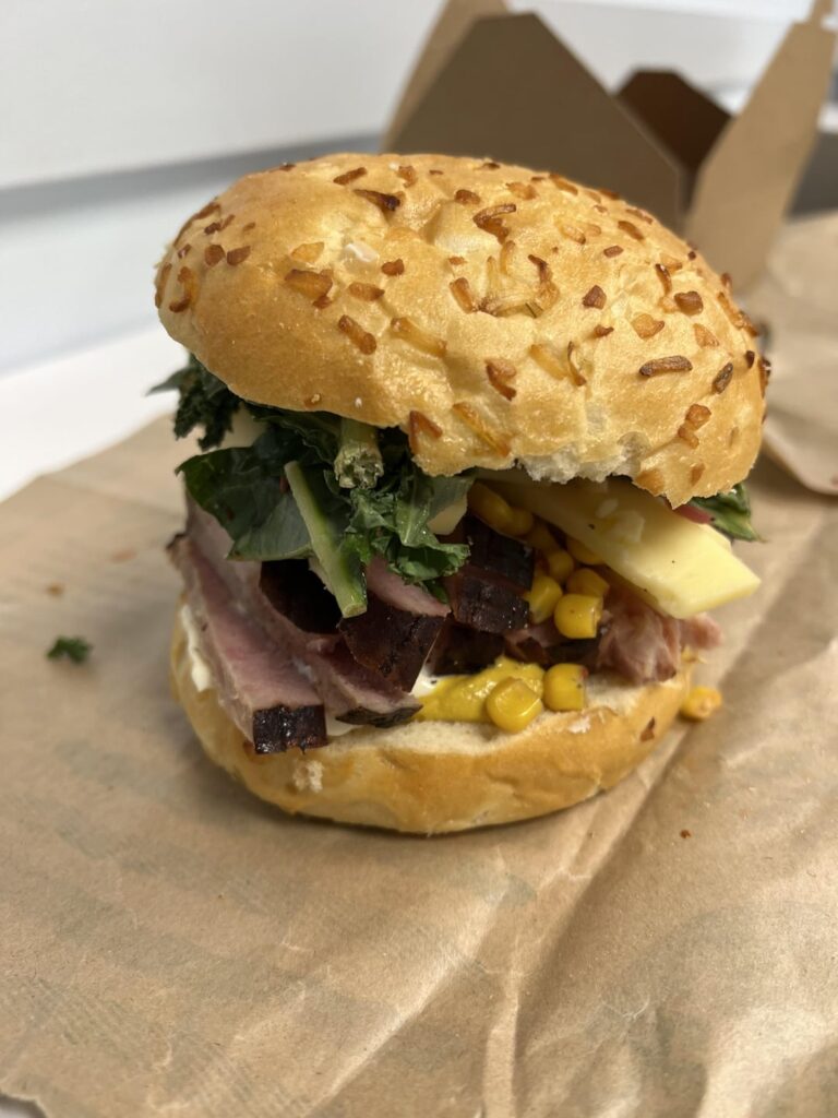 Nice under $4 work sandwich