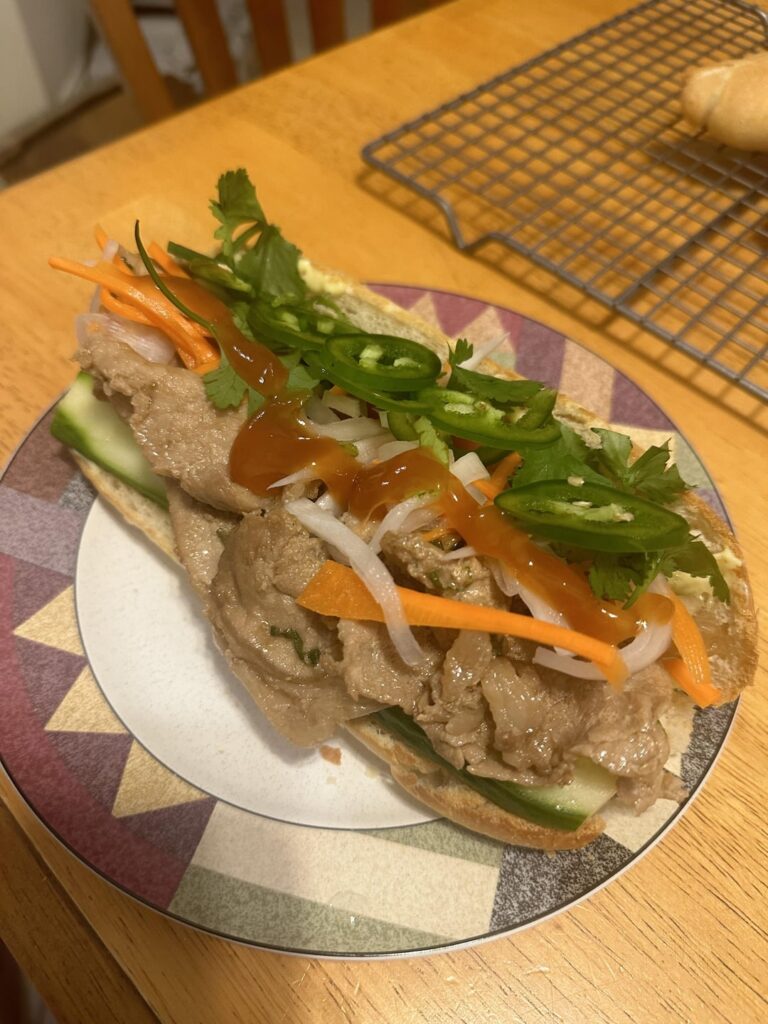 Pork banh mi