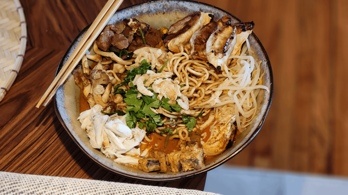 Homemade Indonesian Laksa Ramen!