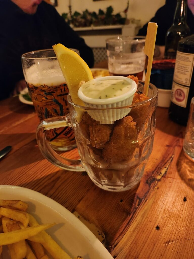 I didn't know scampi came in pints