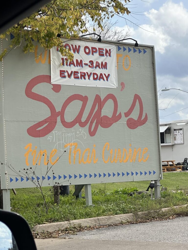 Why is Sap’s open until 3am?