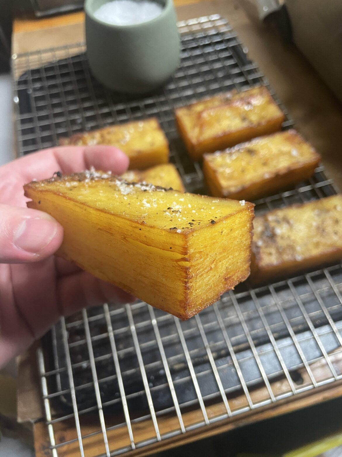 [homemade] 2 hours of slicing and stacking, potato pave