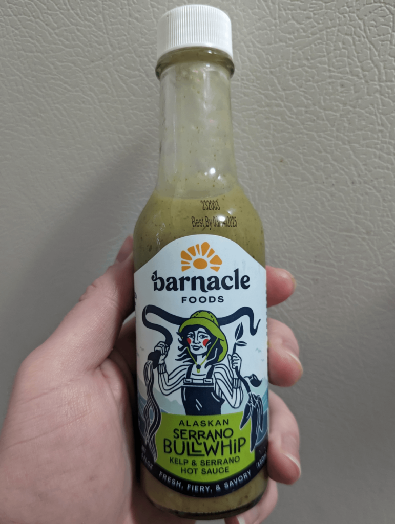 The first two ingredients are kelp and water... AND IT'S DELICIOUS!!!