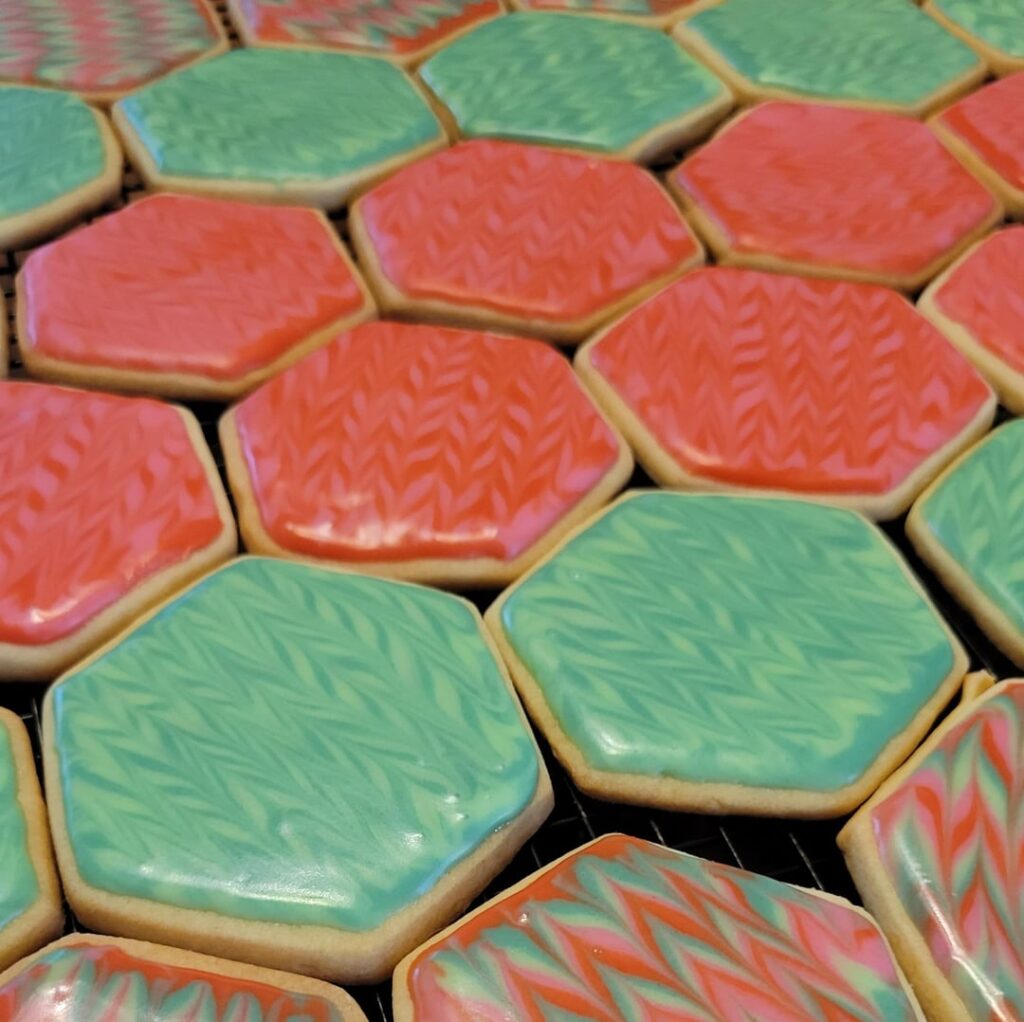 Royal Icing Holiday Cookies
