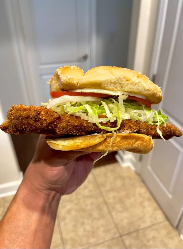 Pork Tenderloin sandwich