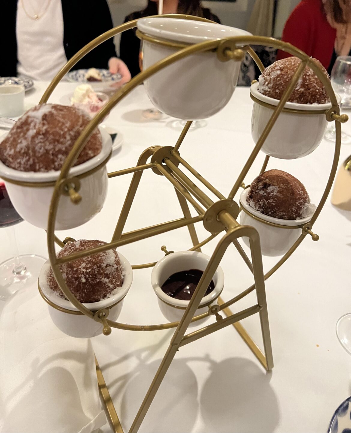 Ferris wheel bomboloni