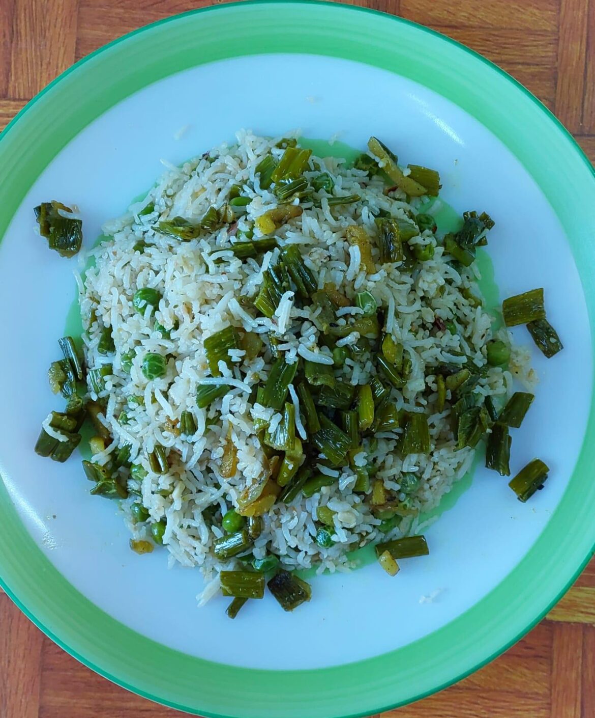 SPRING ONION RICE