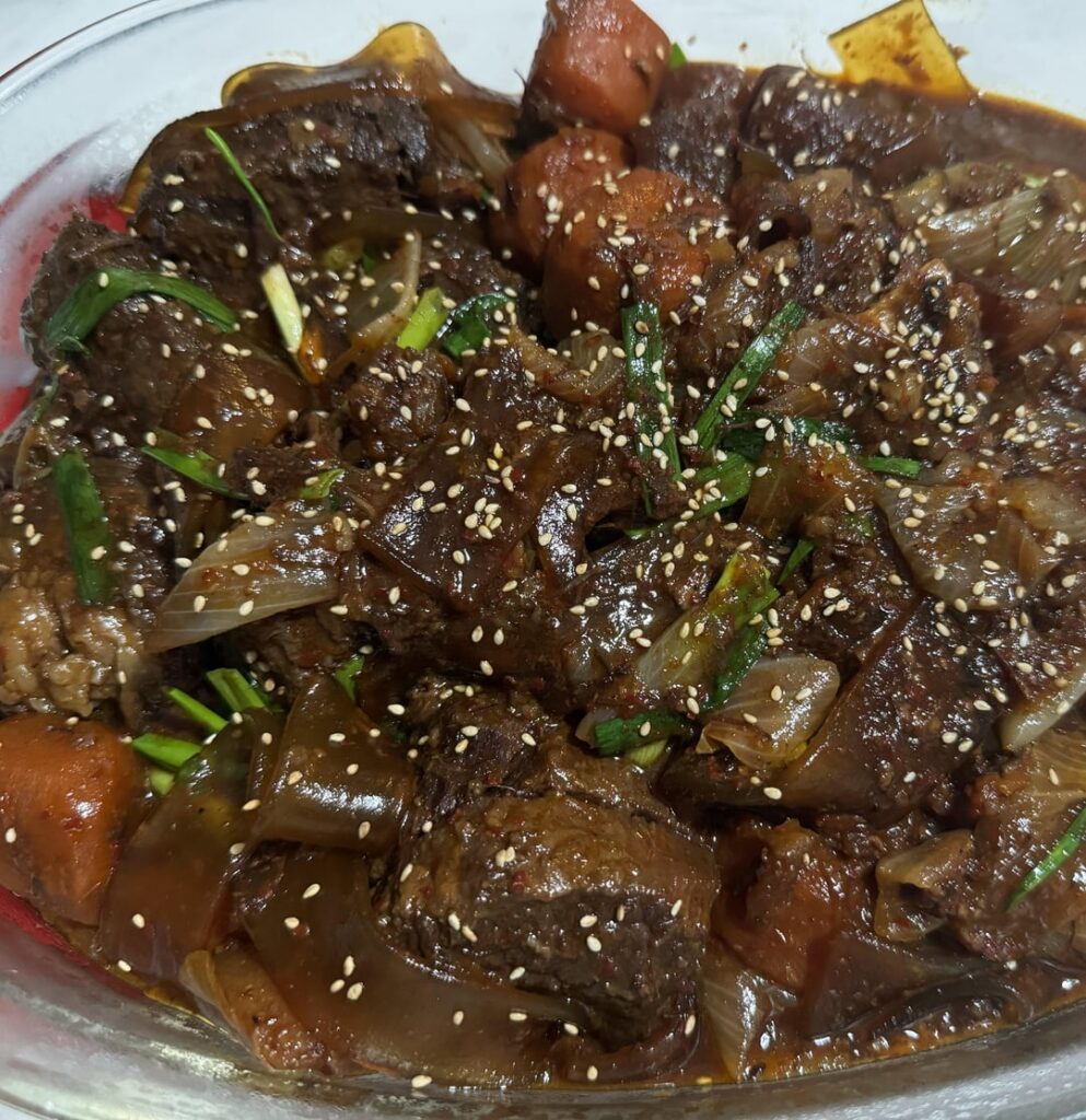 [homemade] Galbi Jjim
