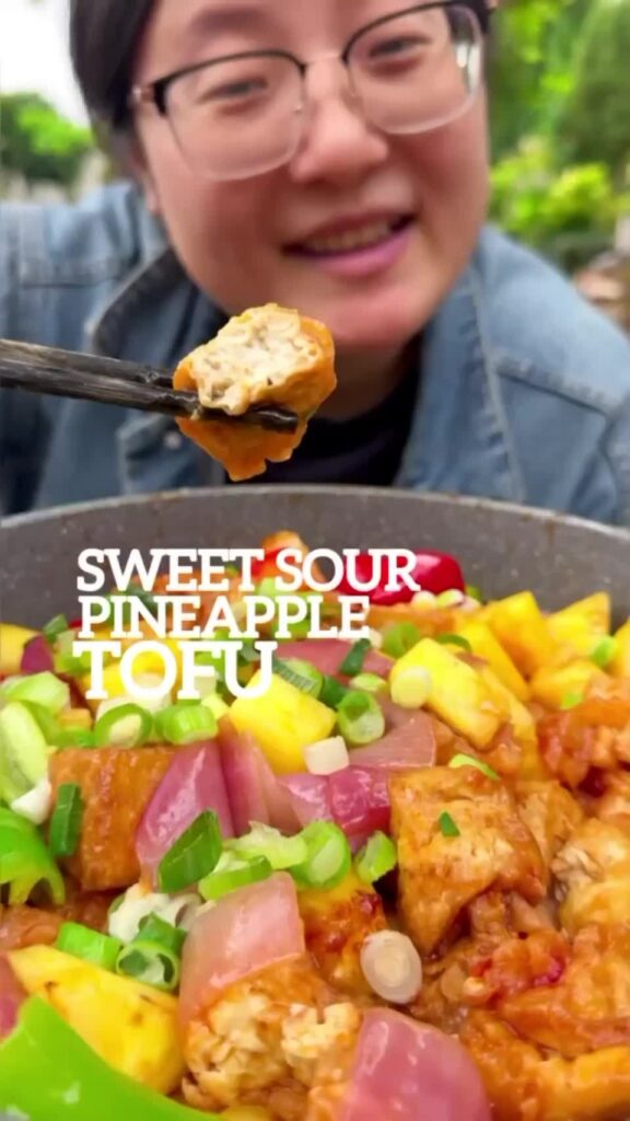 Sweet & Sour Pineapple Tofu
