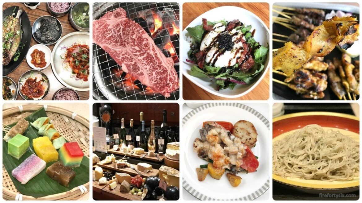 Our memorable meals in 2023 - Top 2 were in Seoul!