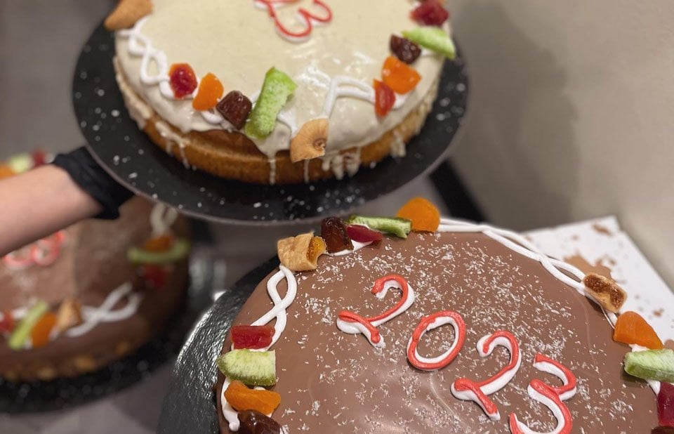 Greek Vasilopita old style easy recipe Dining and Cooking