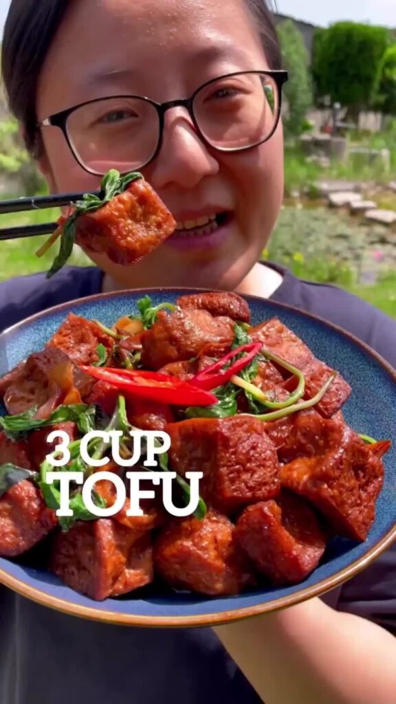 Three Cup Tofu