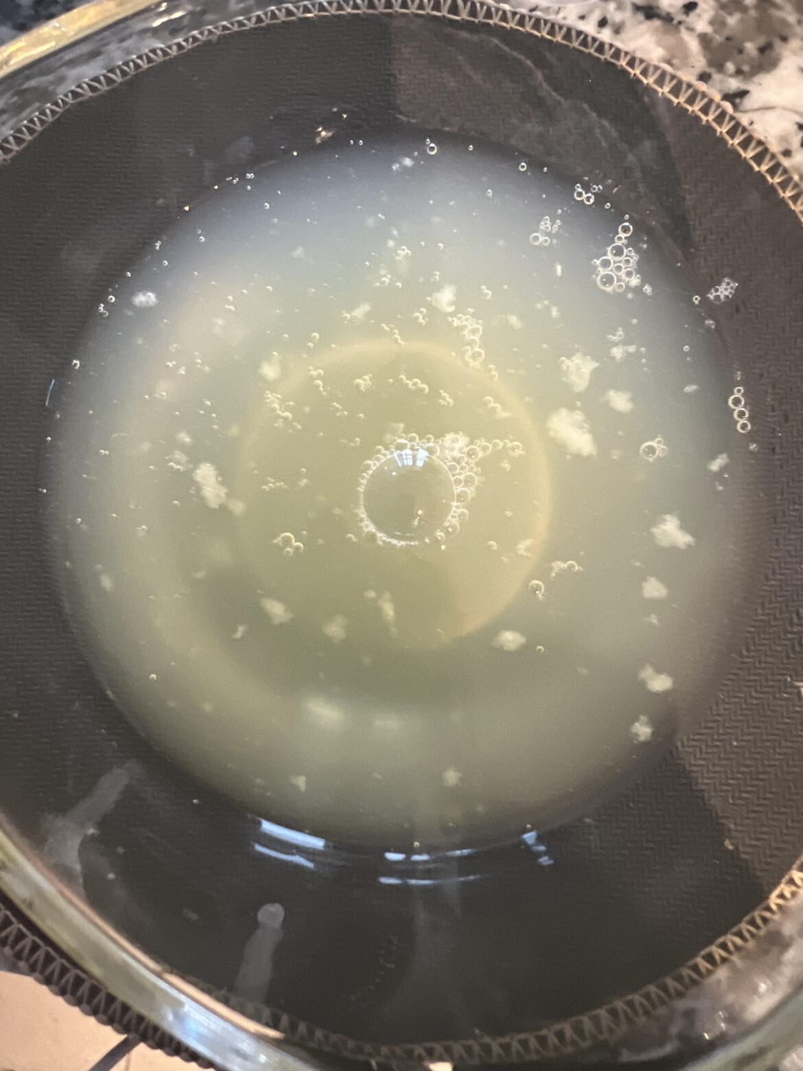 Is it normal to find these cloudy bits in your egg white?