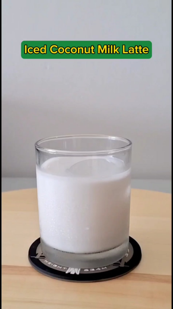 Iced Coconut Latte
