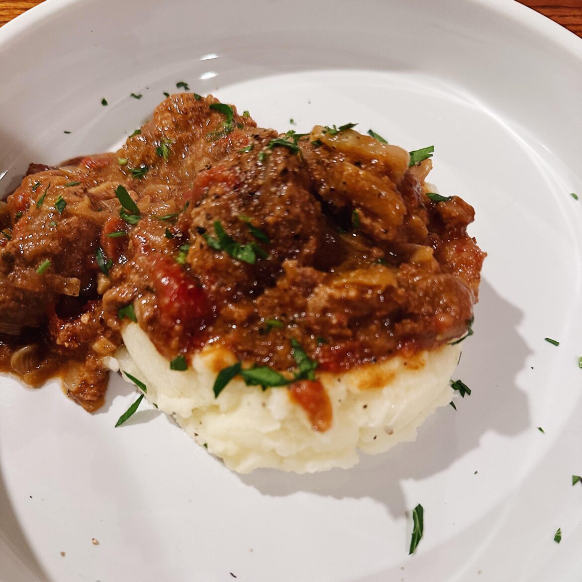 Stewed Cabbage and Beef 😘