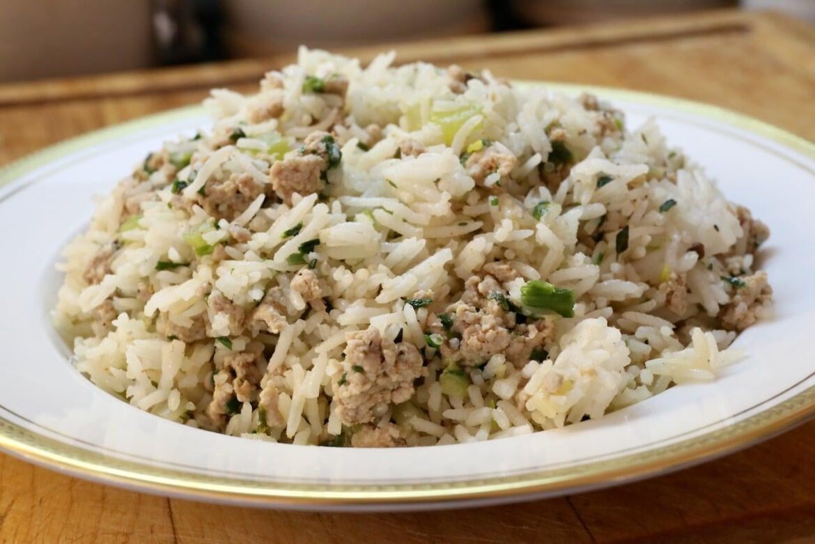 Louisiana Dirty Cajun Rice Dressing