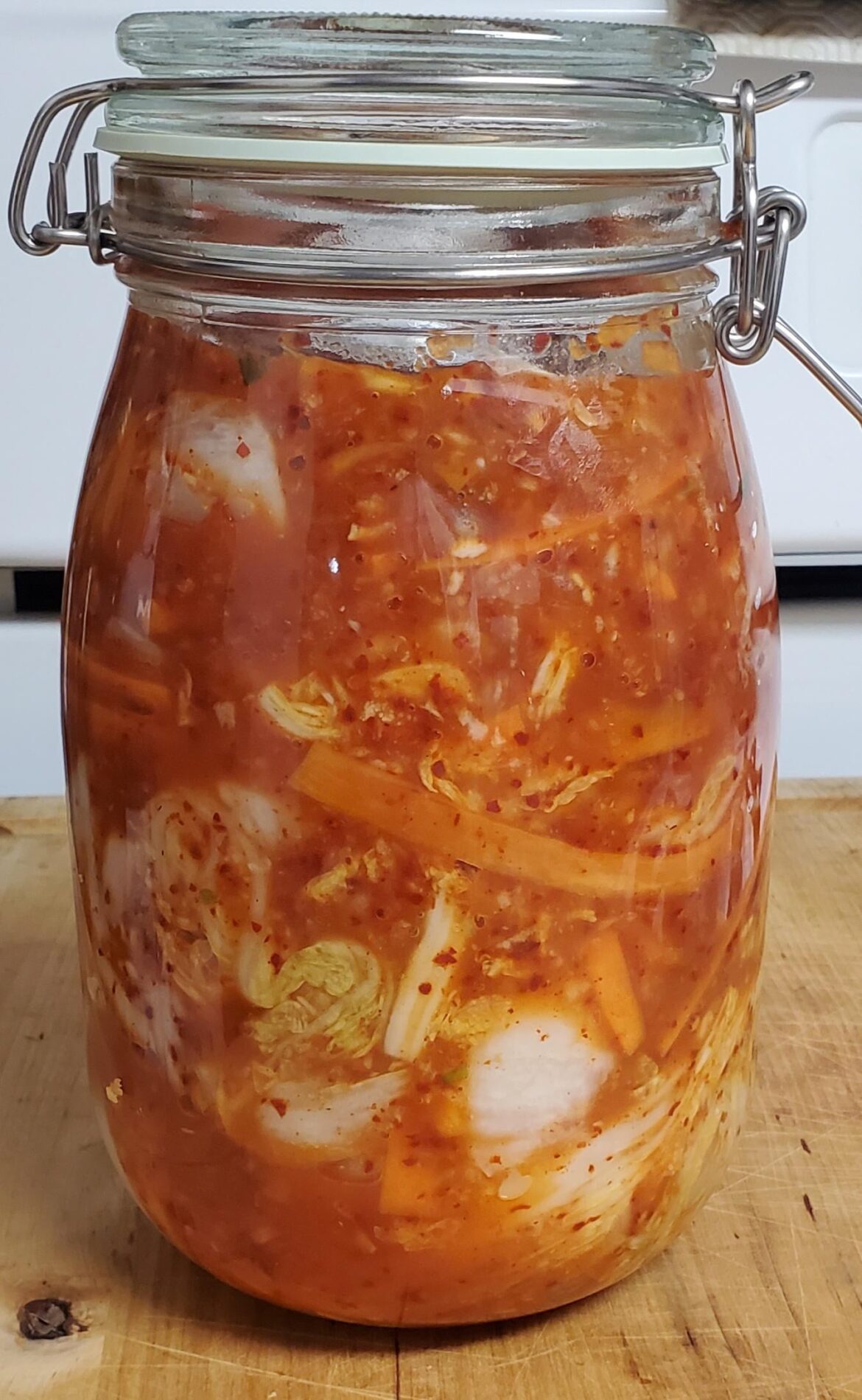 First time making kimchi!!