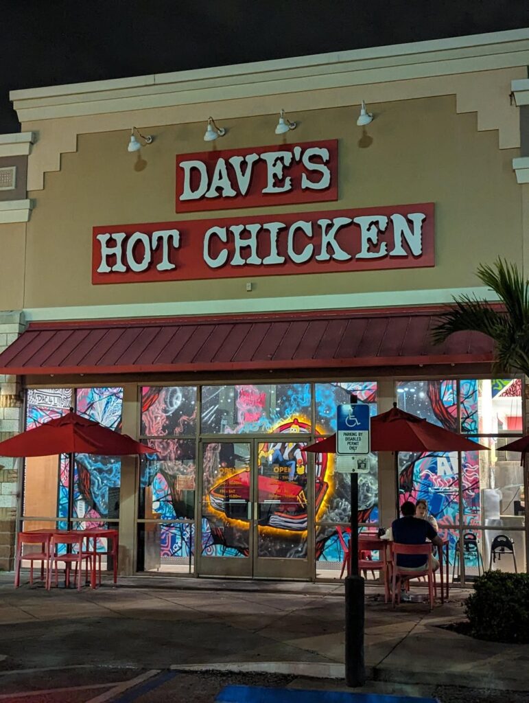 Tried Dave's Hot Chicken in Orlando!