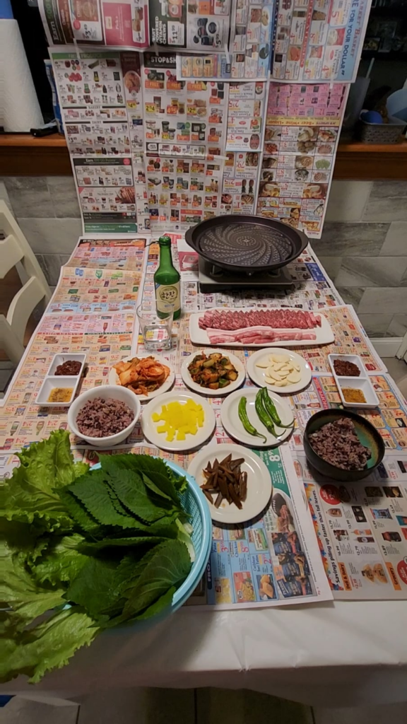 First time doing BBQ in my apartment - wish me luck!