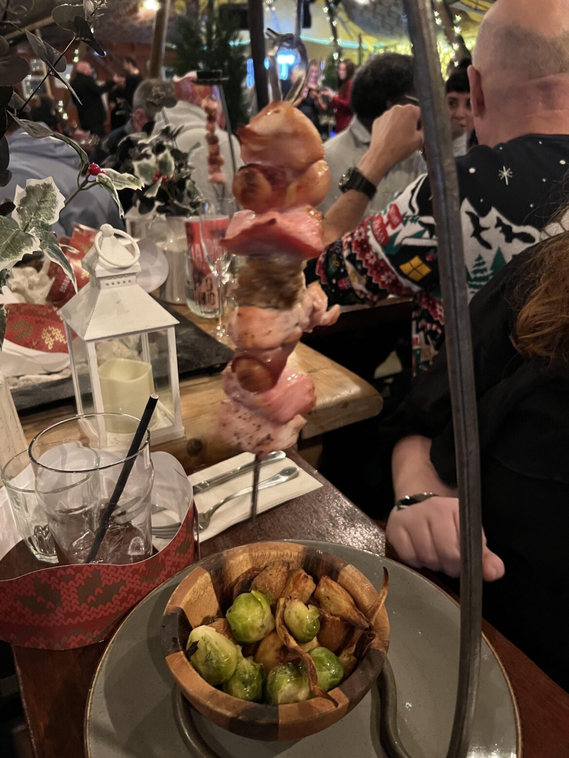 My company’s take on a Christmas dinner