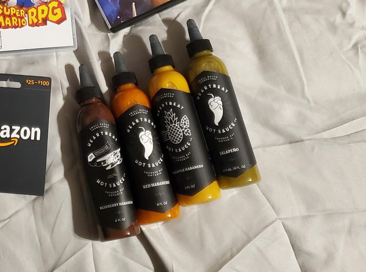 Got this pack of hot sauce bottles for Christmas. All four of them are very damn good.