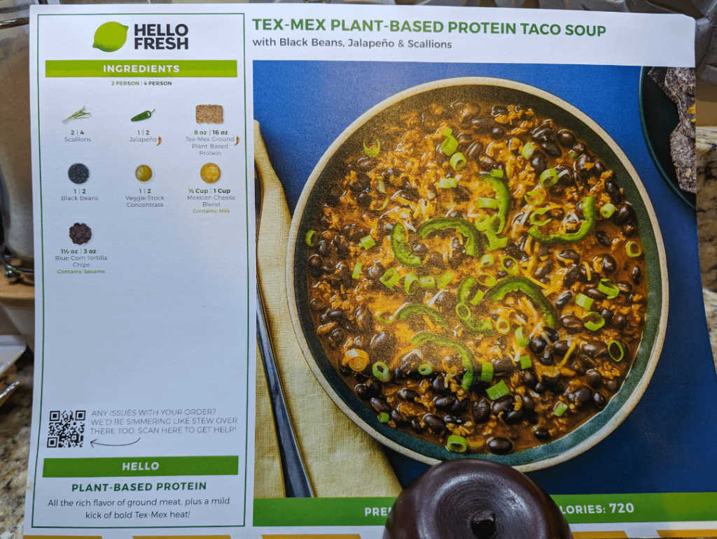 Tex-Mex Plant-Based Protein Taco Soup