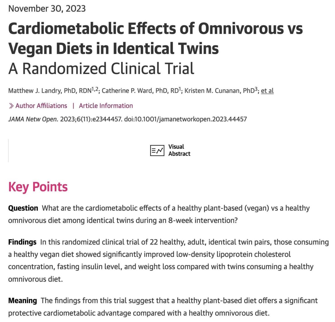 The evidence keeps stacking up. Link to study in comments.