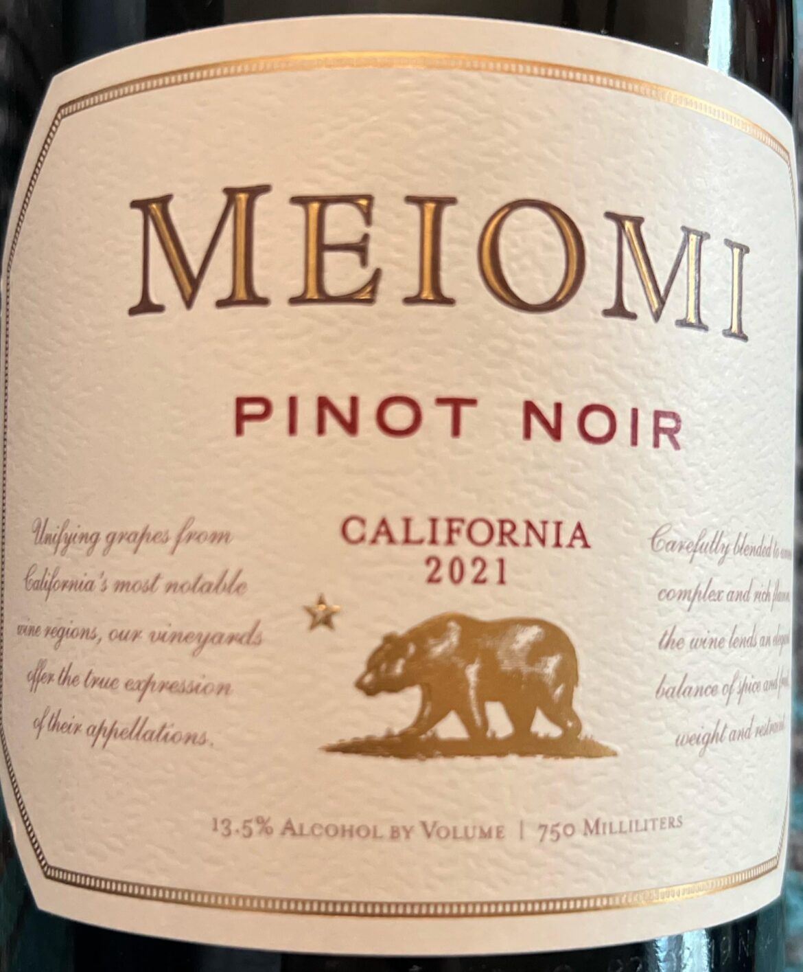 Review: Meiomi Pinot Noir 2021
