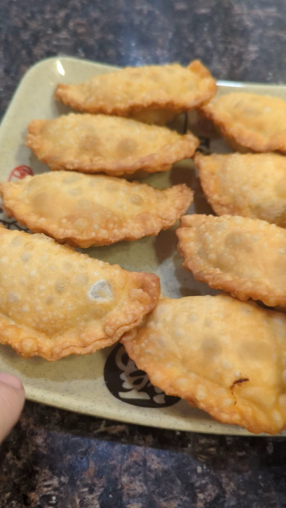 The fried cumin beef dumplings at Tai He Ju Dumping House are amazing and super cheap!