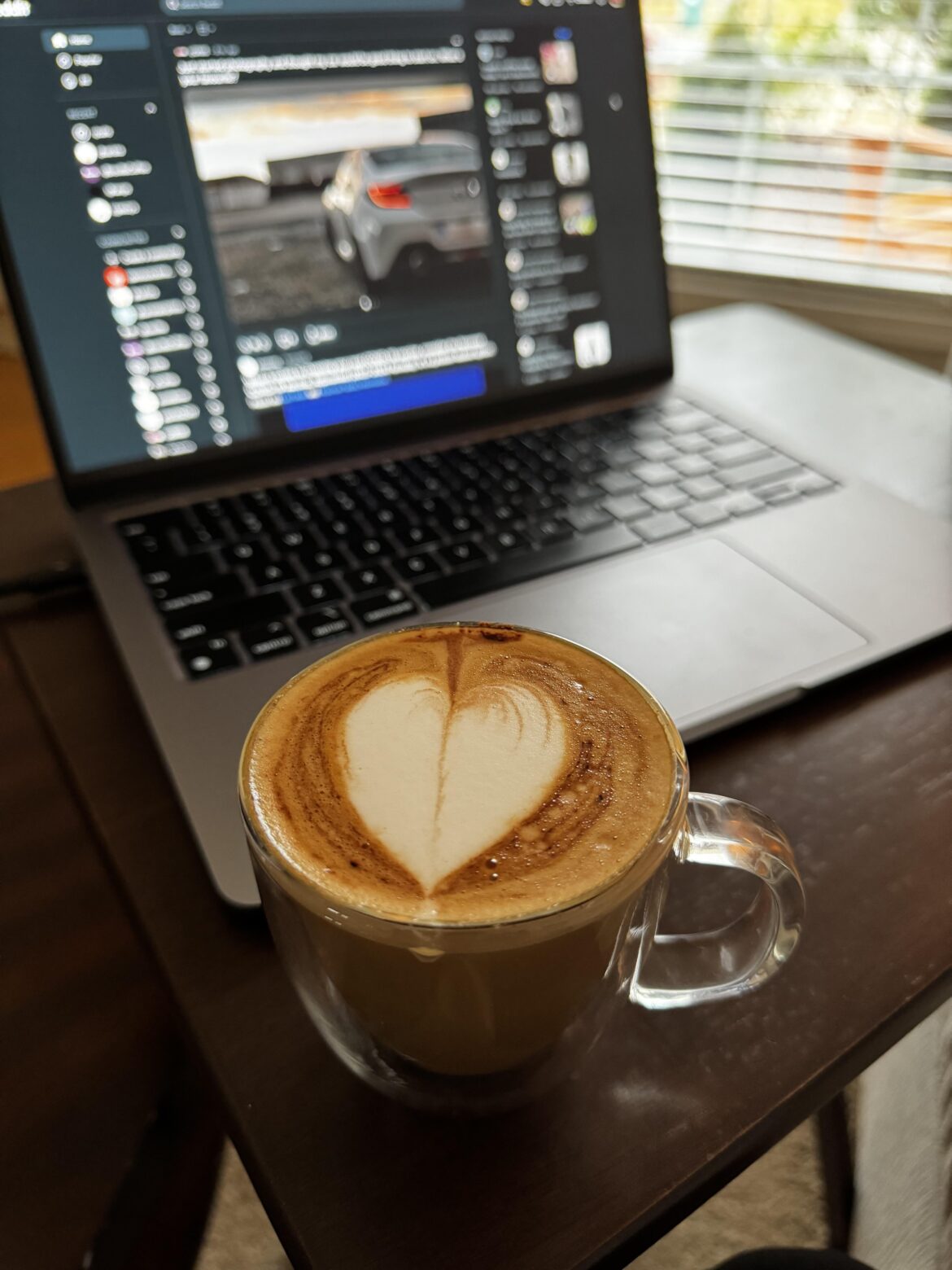 Flat white with chocolate!