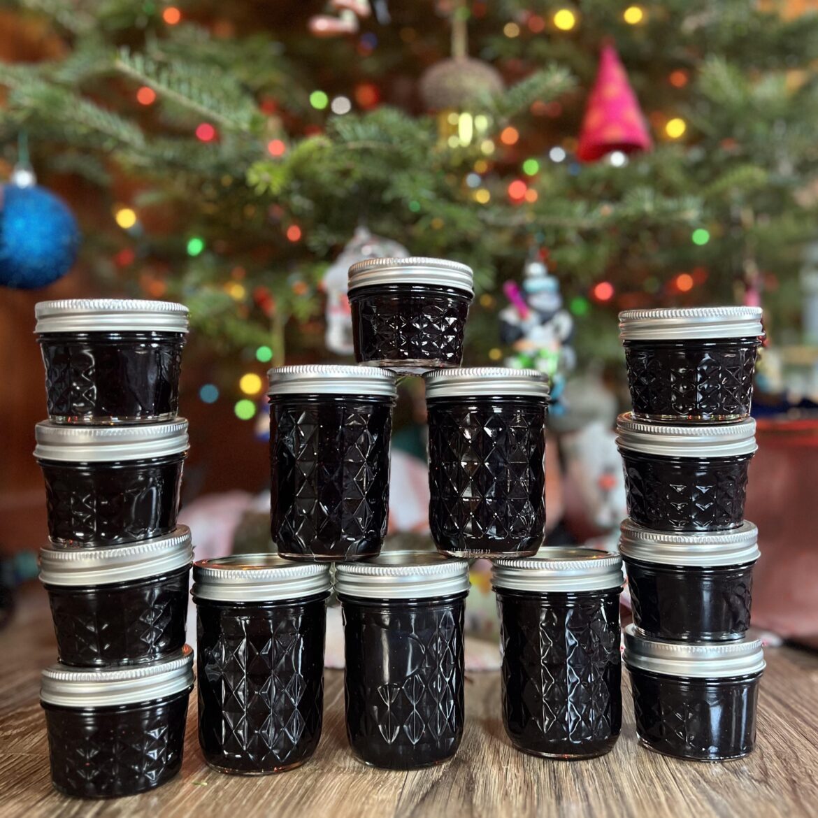 Blueberry Jam for Christmas!