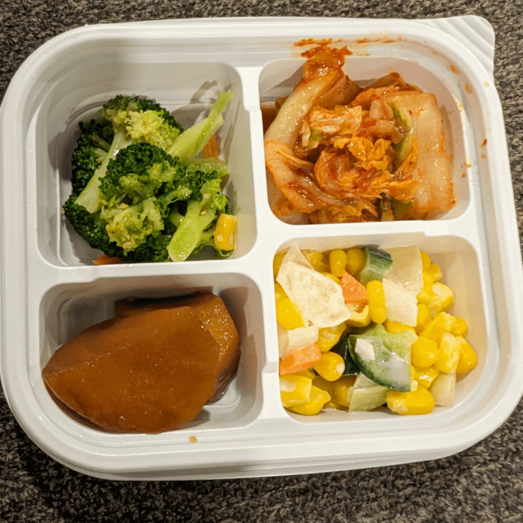 Please help me identify the potato banchan dish - bottom left in pic