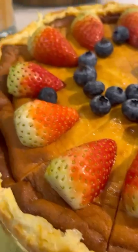 Caramel Lattee and San Sebastian Cake WoW