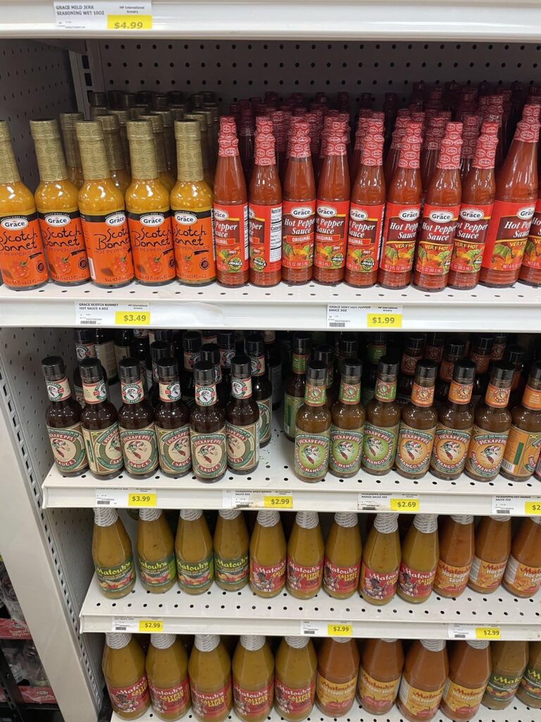 Local Caribbean grocery has a great selection