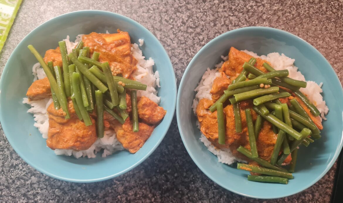 Quick butter chicken masala
