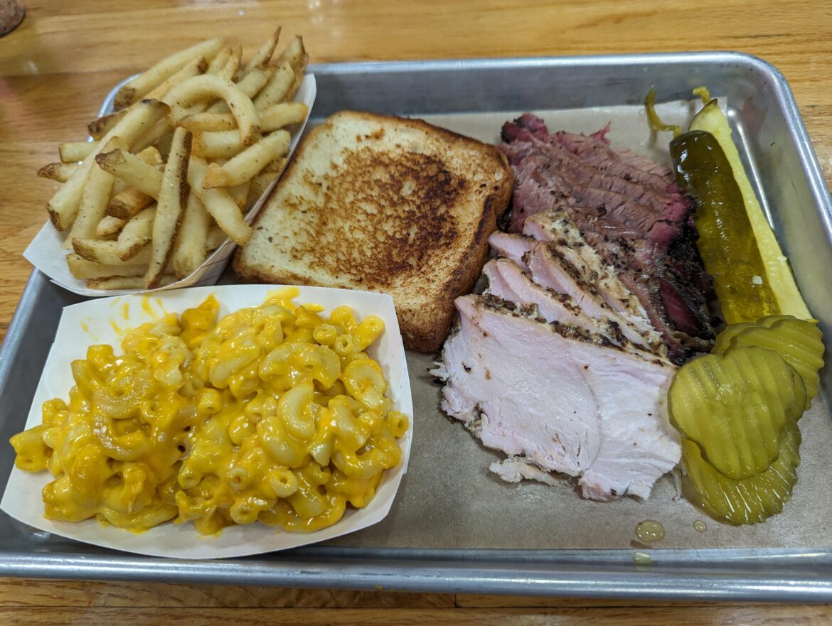 2 Meat Plate at PokeJoe's Brodie Oaks