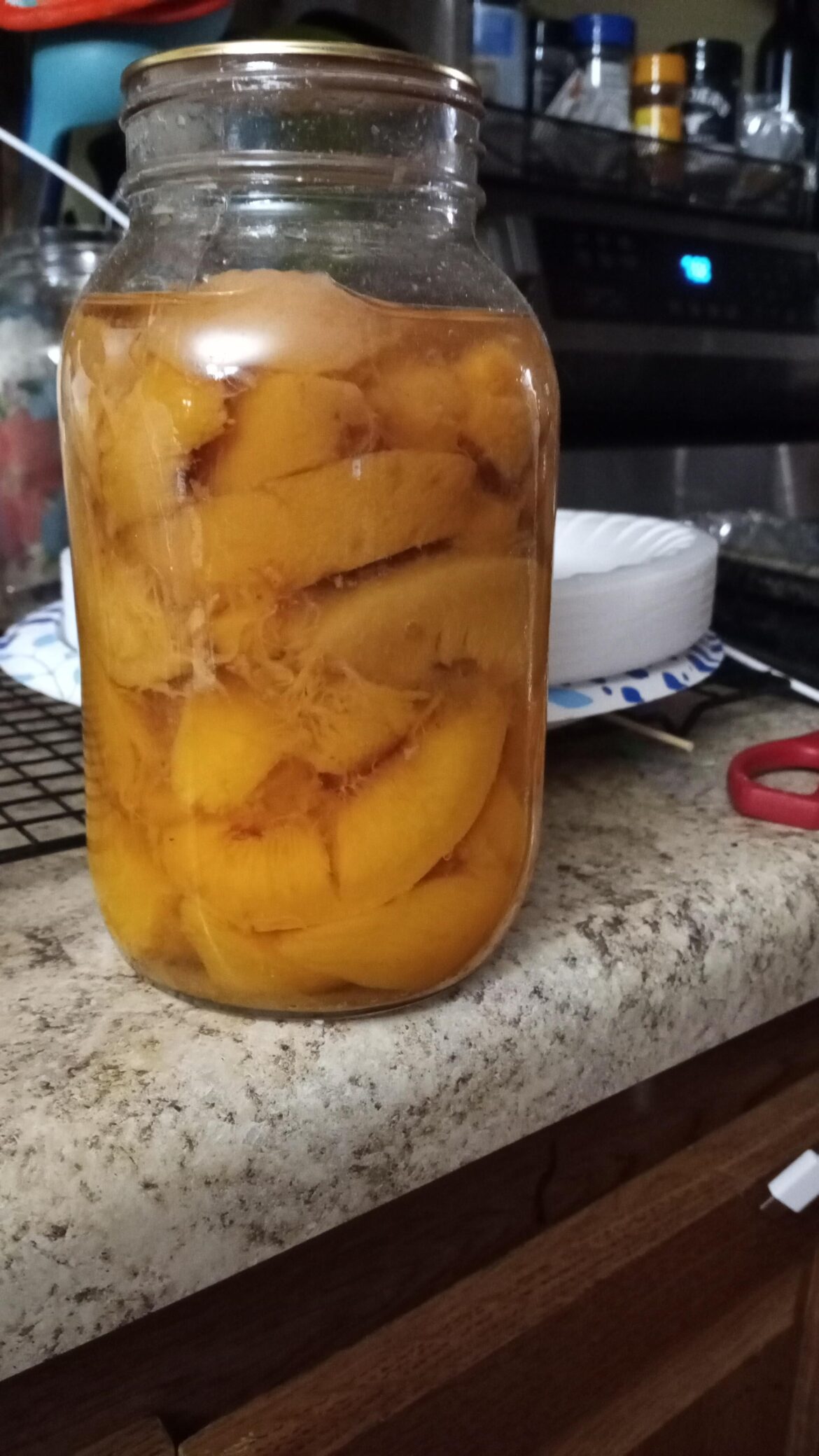 What happened to my peaches? Are they still safe to eat?