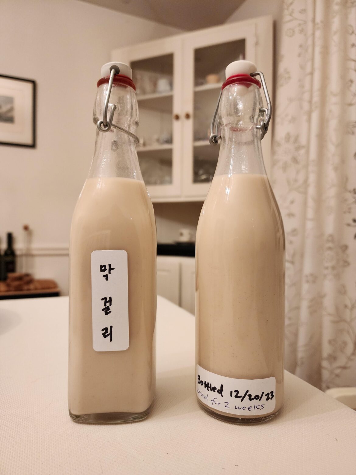 My wife made Makgeolli