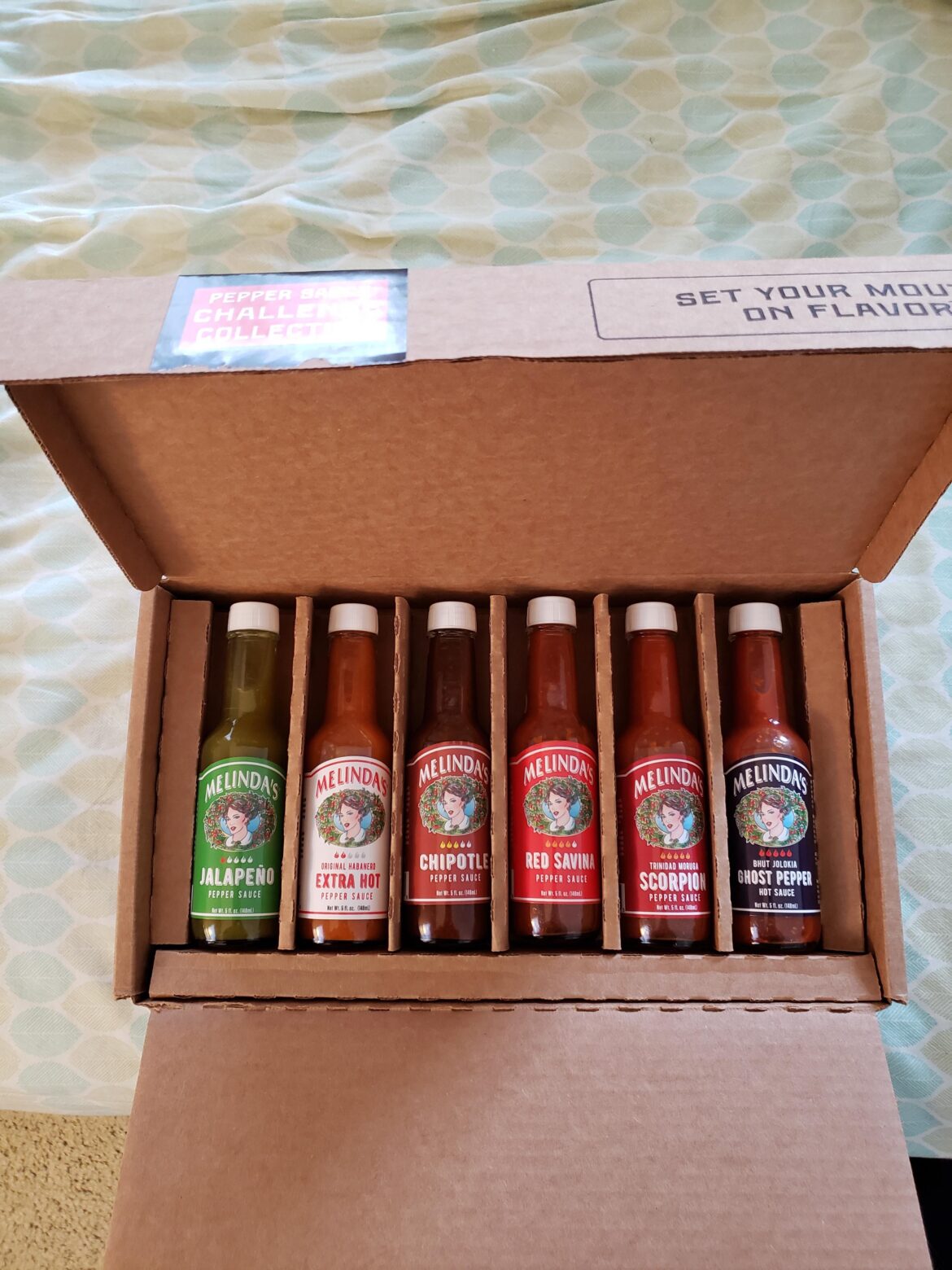 Got Melinda's for Christmas and had a big burrito with lots of ghost pepper sauce and Tapatio. I'm happy